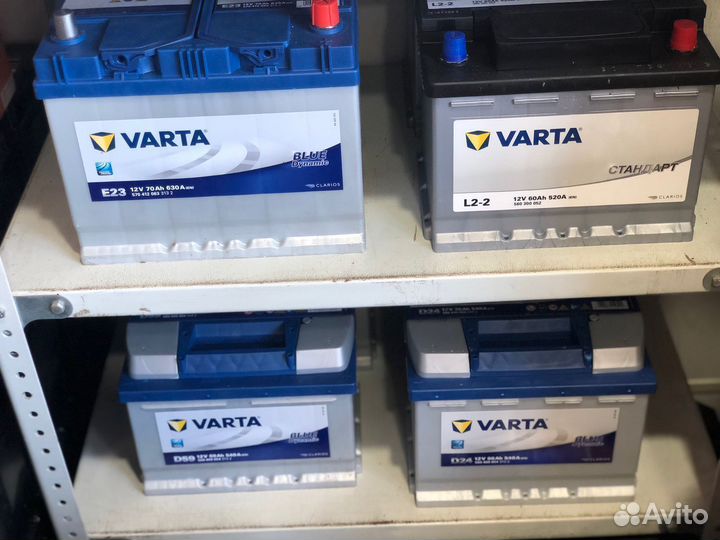 Аккумулятор Автомобильный Varta D47 60 Ач