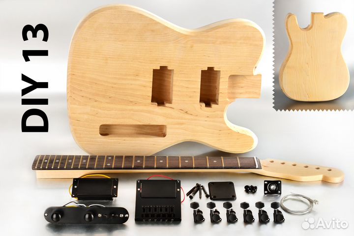 Электрогитара. Корпус. Конструктор