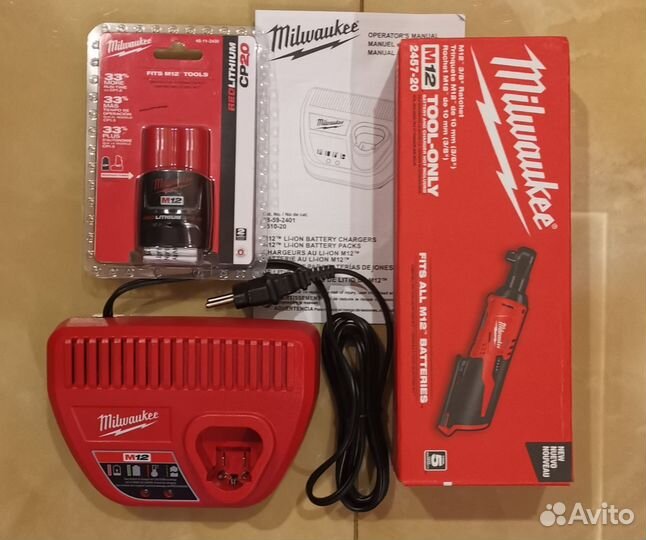Трещетка Milwaukee 2457-20 M12 3/8