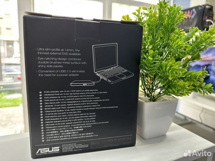 Оптический привод asus esedrw-08-H Black