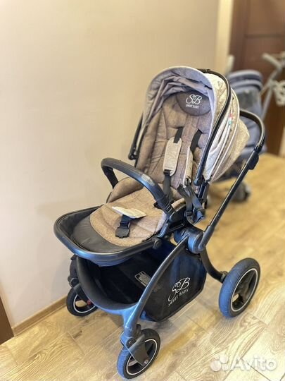 Коляска 2 в 1 Sweet baby cupola бежевая