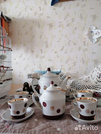 Кофейный сервиз Городница. СССР