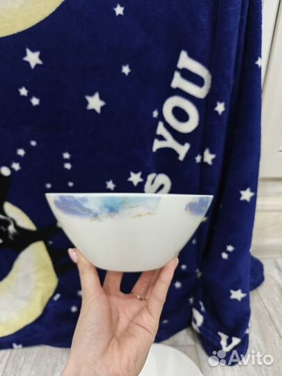 Стеклянная салатница