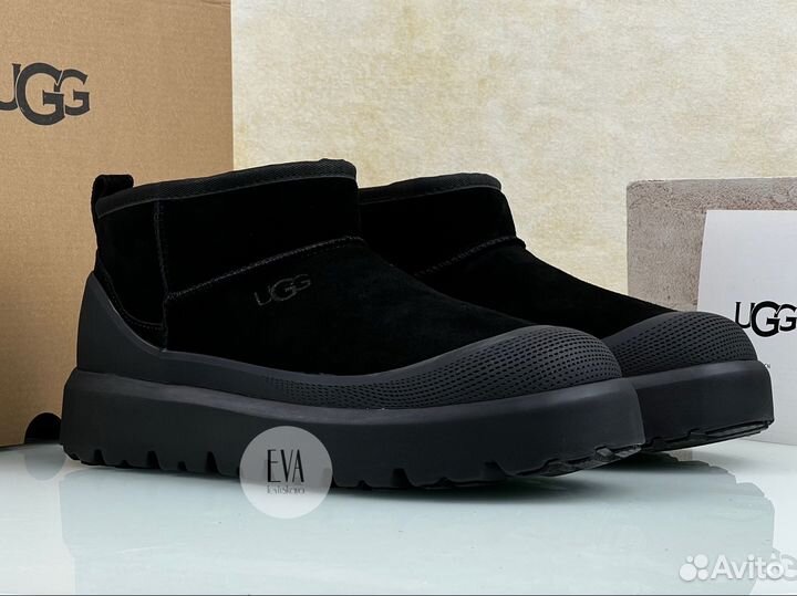 Ugg Мужские угги Ultra Mini Hybrid Black