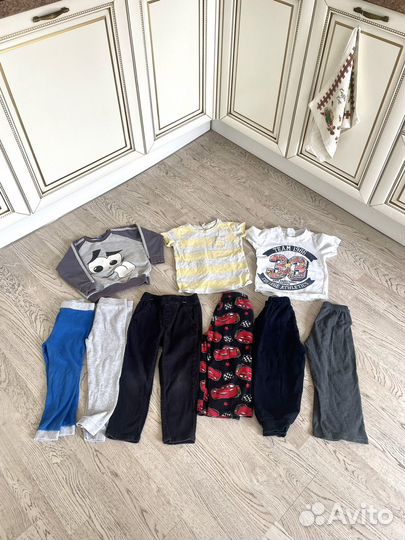 Вещи пакетами на мальчика 98