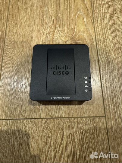 Адаптор для VoIP телефонии cisco SPA112