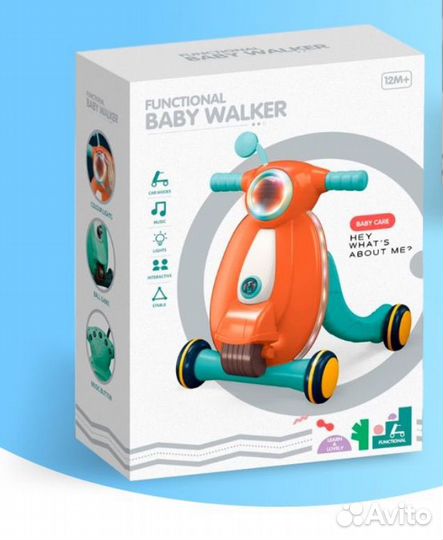 Ходунки каталка новая музыкальная