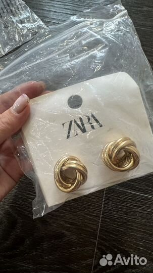 Серьги zara