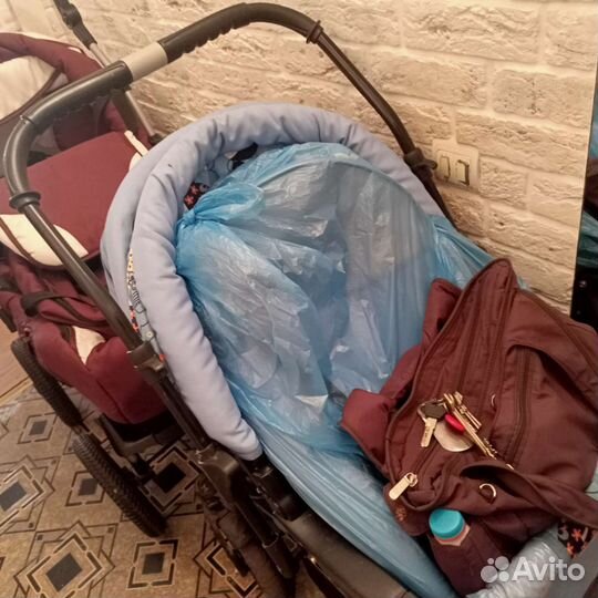 Детские коляски 3 в 1 бу трансформер