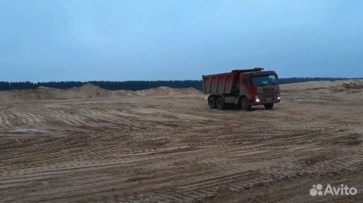 Песок для бетонного раствора