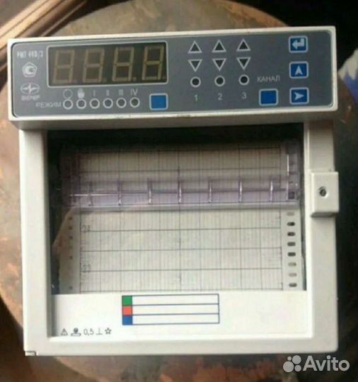 Регистратор промышленный трёхканальный рмт-49DM/3