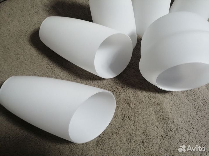 Плафоны для люстры стеклянные