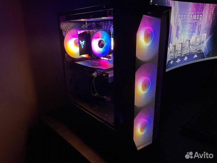 Игровой пк intel 12100f/RTX 2060 super/16gb DDR4