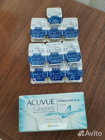 Линзы контактные acuvue oasys - 8.5