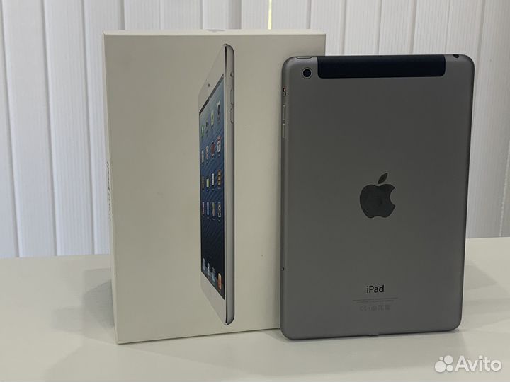 iPad Mini 2 Wi-fi + Sim, коробка