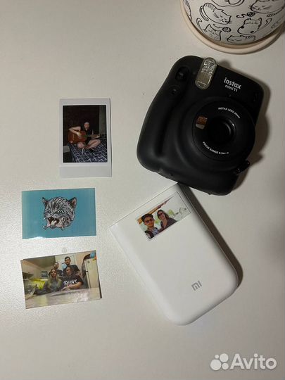 Печать фотографий в стиле polaroid