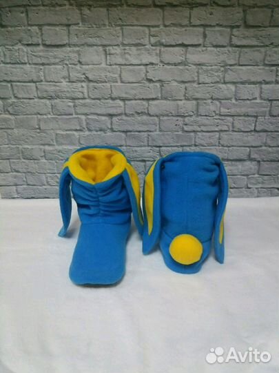 Домашние сапожки,тапки-зайцы