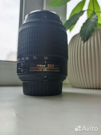 Объектив nikon 55-200