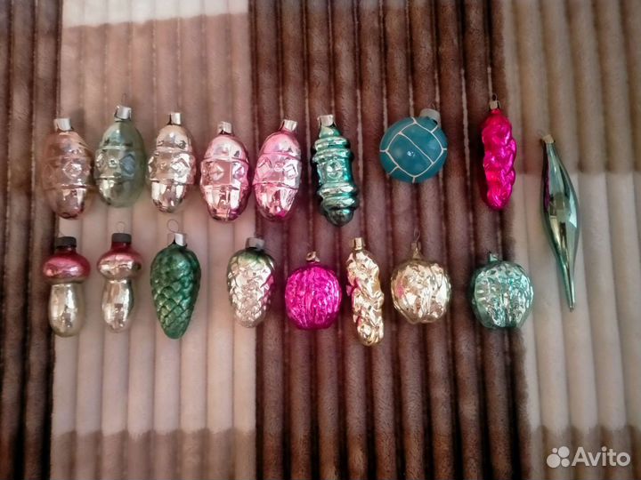 Елочные игрушки СССР