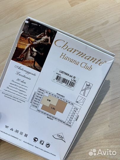 Чулки charmante