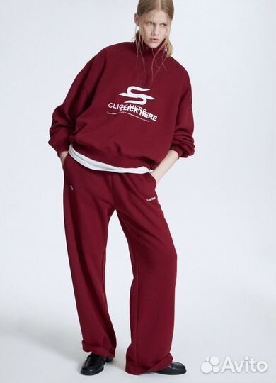 Толстовка zip-top lime (S)