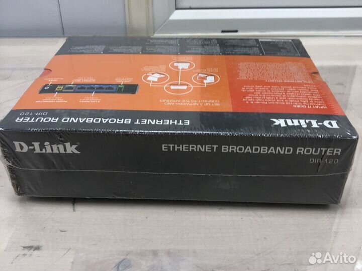 D-Link DIR-120 интернет роутер