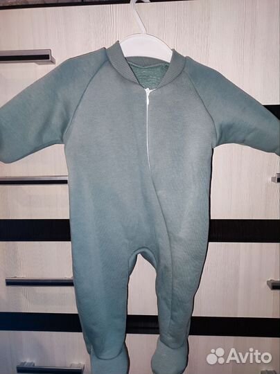 Комбинезон на флисе 68