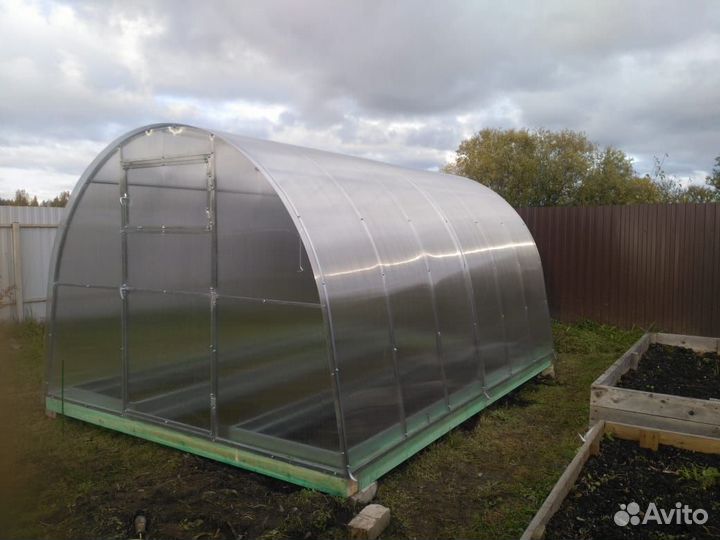 Теплица 3 на 4 из поликарбоната