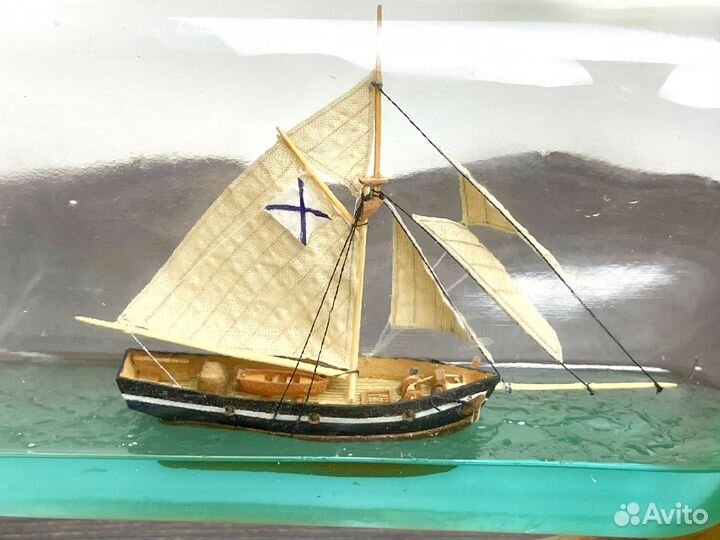 Корабль в бутылке Тендер «Поспешный»