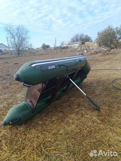 Надувная лодка пвх бу с мотором