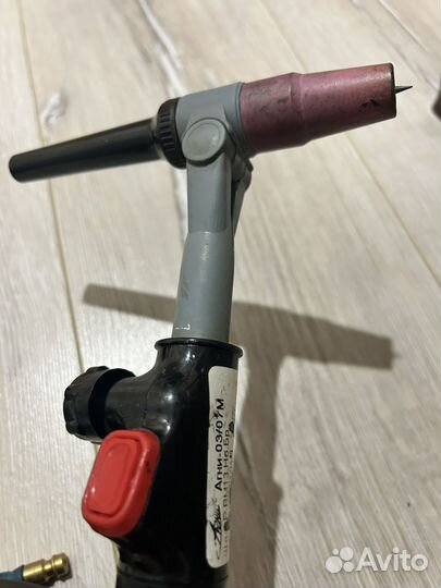 Горелка аргонодуговая агни-03/07М 180 А, шлейф 4 m