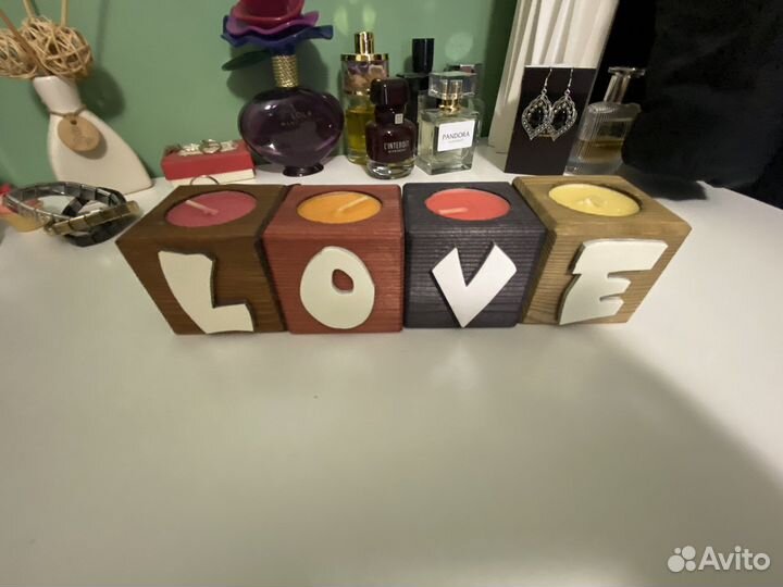 Свечи love