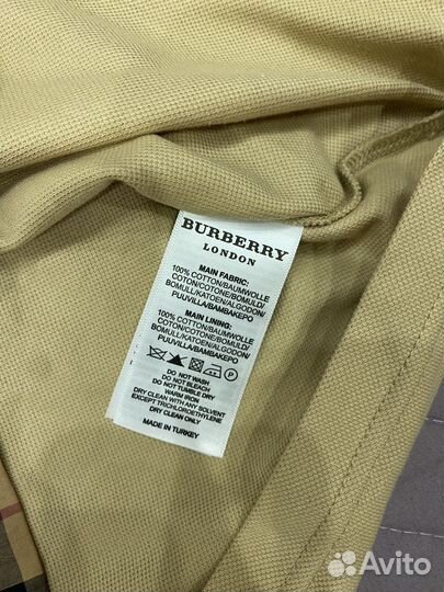 Поло мужское burberry L оригинал