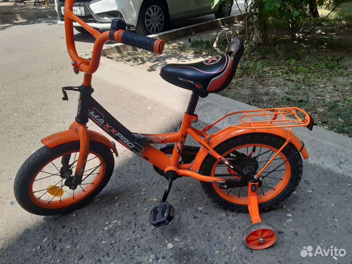 Детский велосипед maxxpro 14 дюймов бу