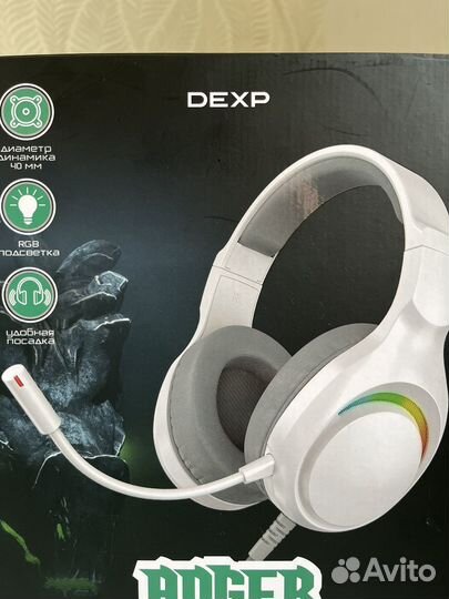 Гарнитура наушники с микрофоном