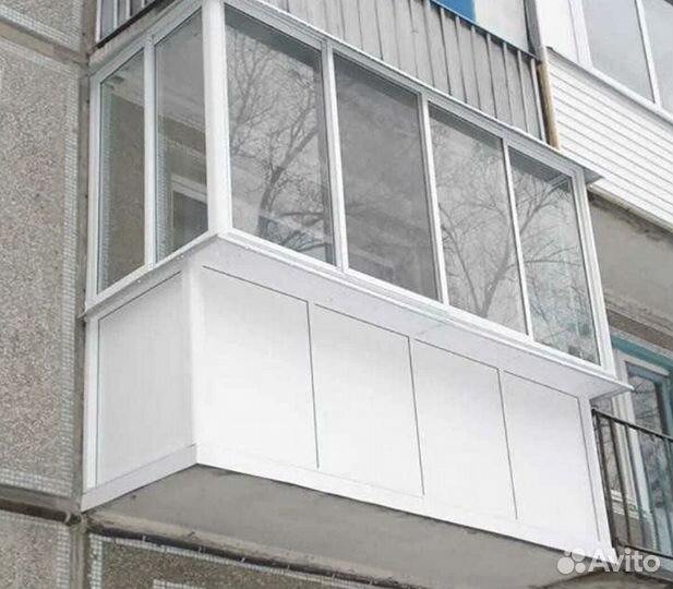 Остекление балконов
