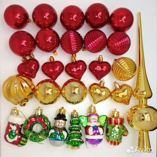 Ёлочные игрушки (наборы)