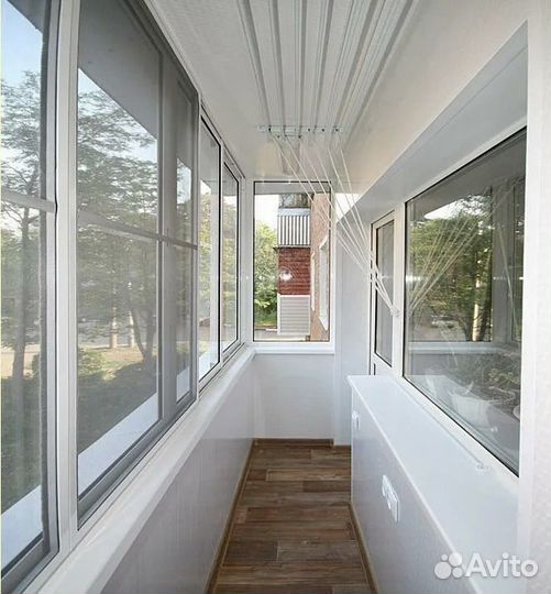 Остекление балконов и лоджий в рассрочку