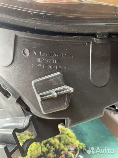 Фара правая Mercedes Мерседес BI-xenon GLA X156 13