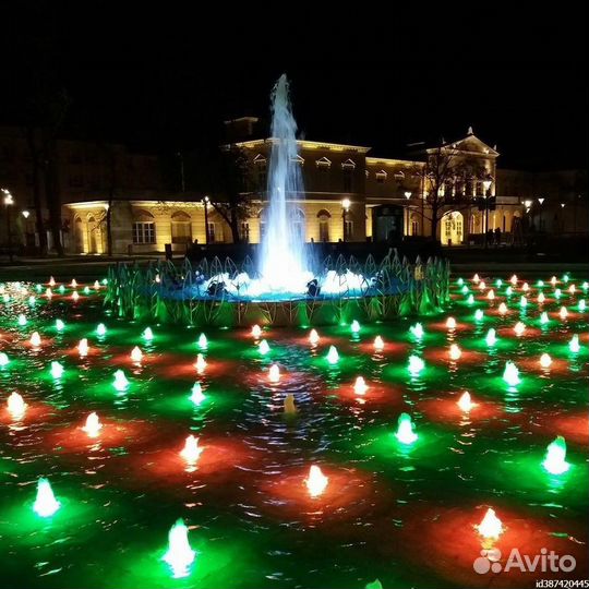 Пешеходный фонтан от производителя