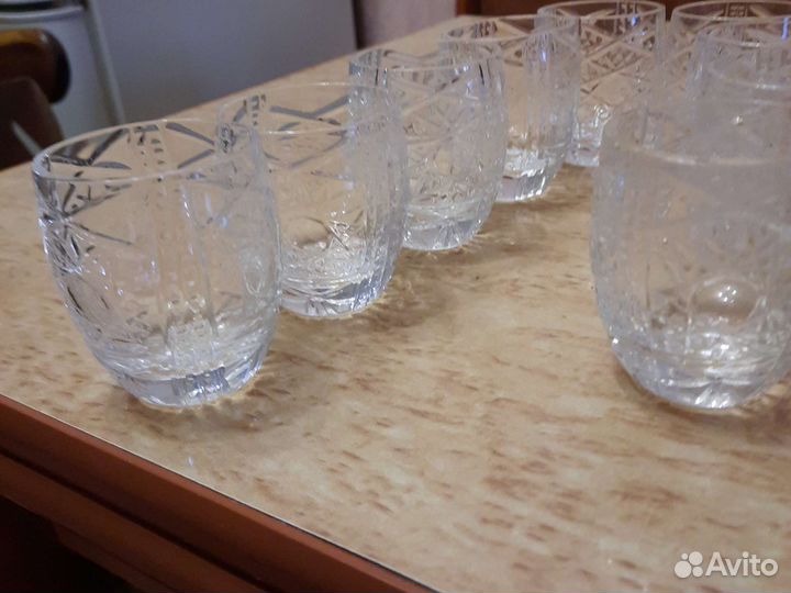 Хрустальные рюмки СССР