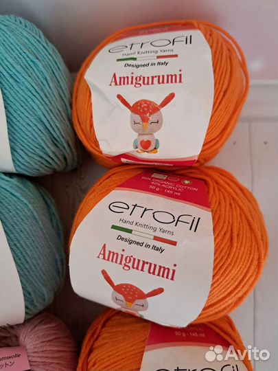 Пряжа разная