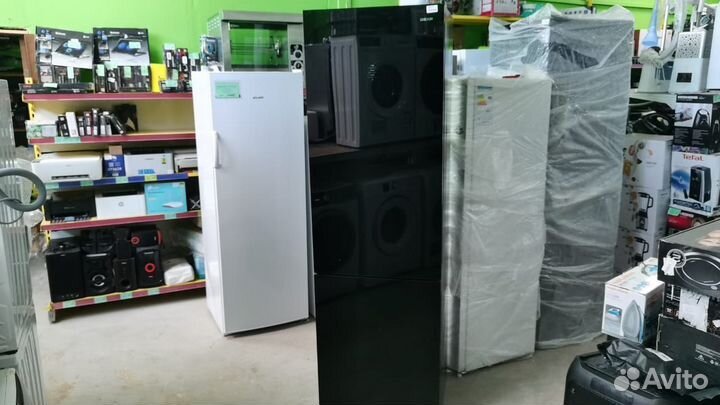 Холодильник с морозильником dexp RF-CN350DMG/S