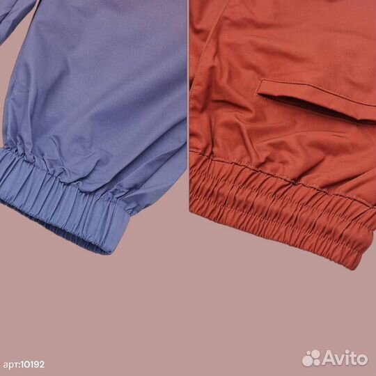 Спортивные штаны NO name градиент с резинками на ш 44(XS/S)