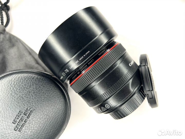 Объектив canon 50mm 1.2L USM