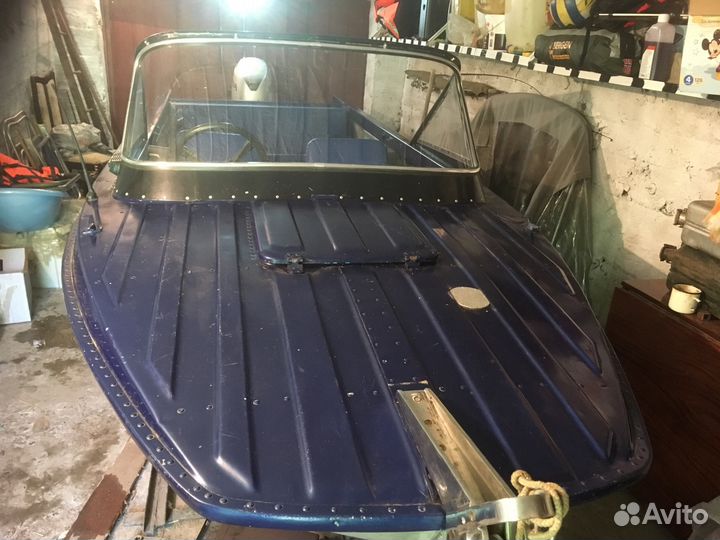 Казанка 5М4+honda BF50
