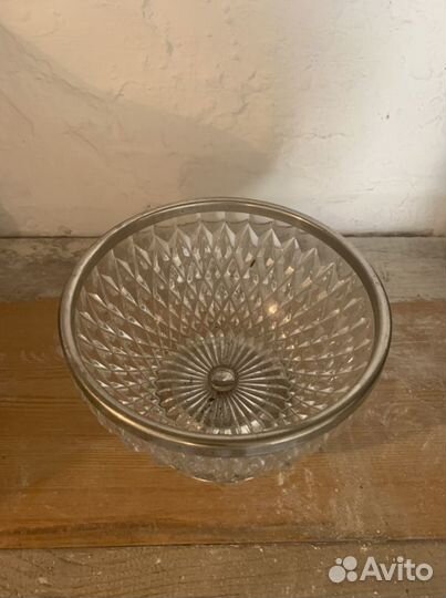 Старинная ваза хрусталь