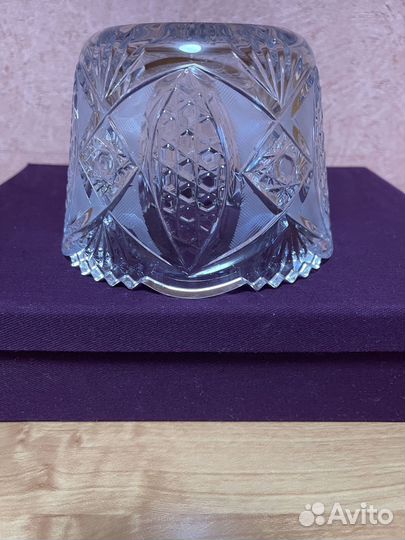 Ваза Хрустальная д/Конфет (Новая)