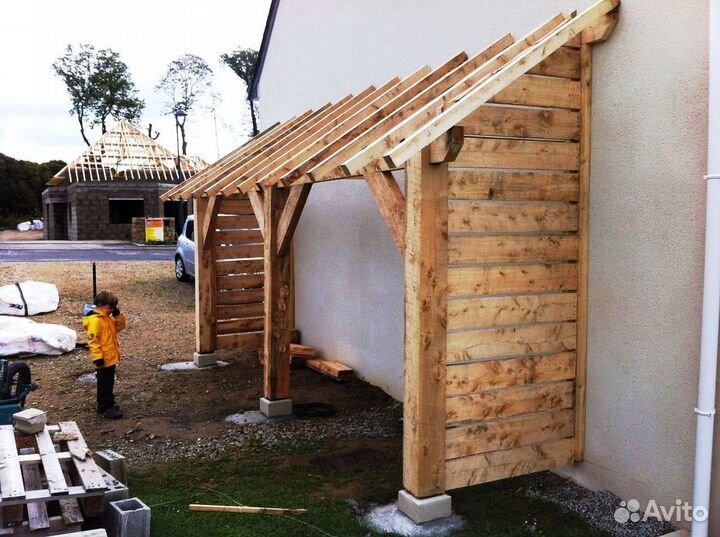 Строительство террас, веранд, беседок, пристроек