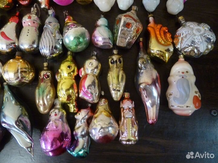 Елочные игрушки СССР